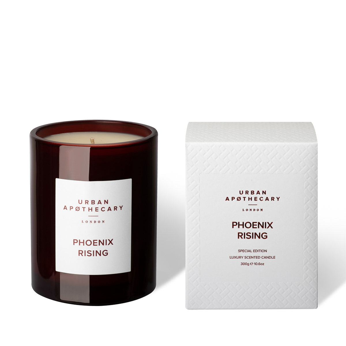 Luxury Boxed Glass Candle - Phoenix Rising