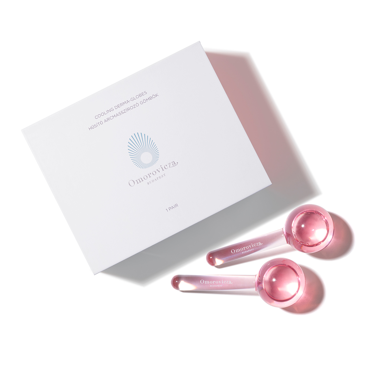 Cooling Derma-Globes (pair) - Pink