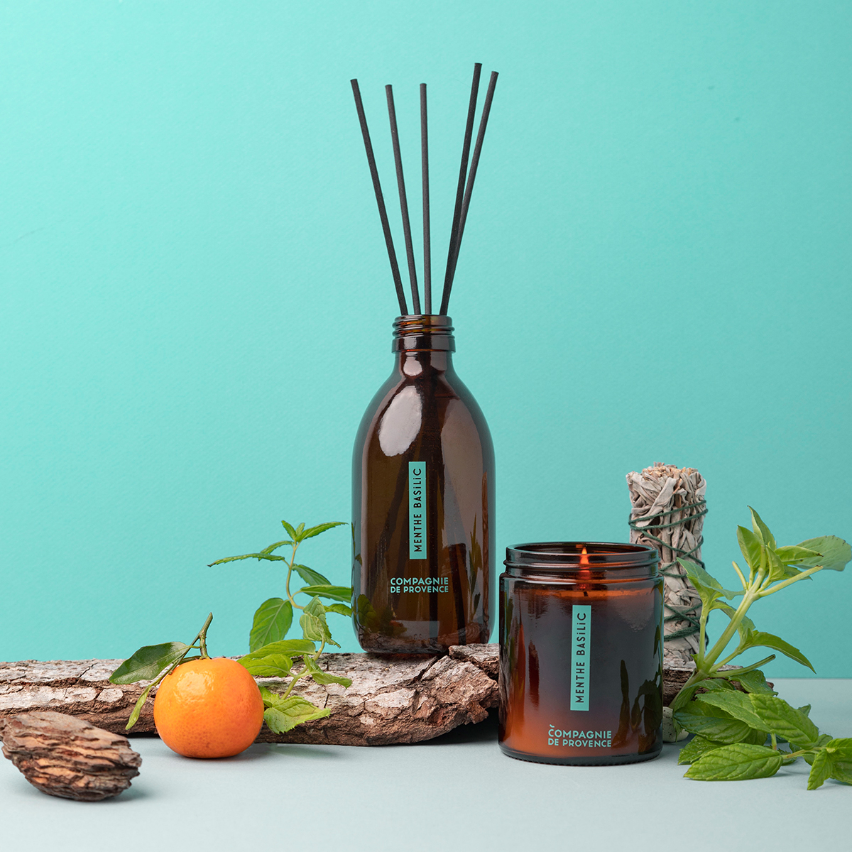 Fragrance Diffuser - Mint Basil