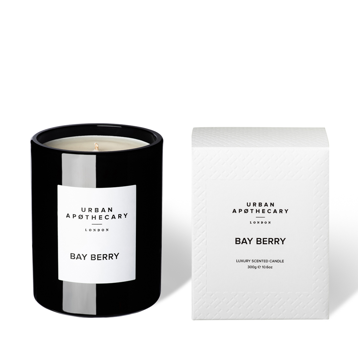 Luxury Boxed Glass Candle - Bay Berry