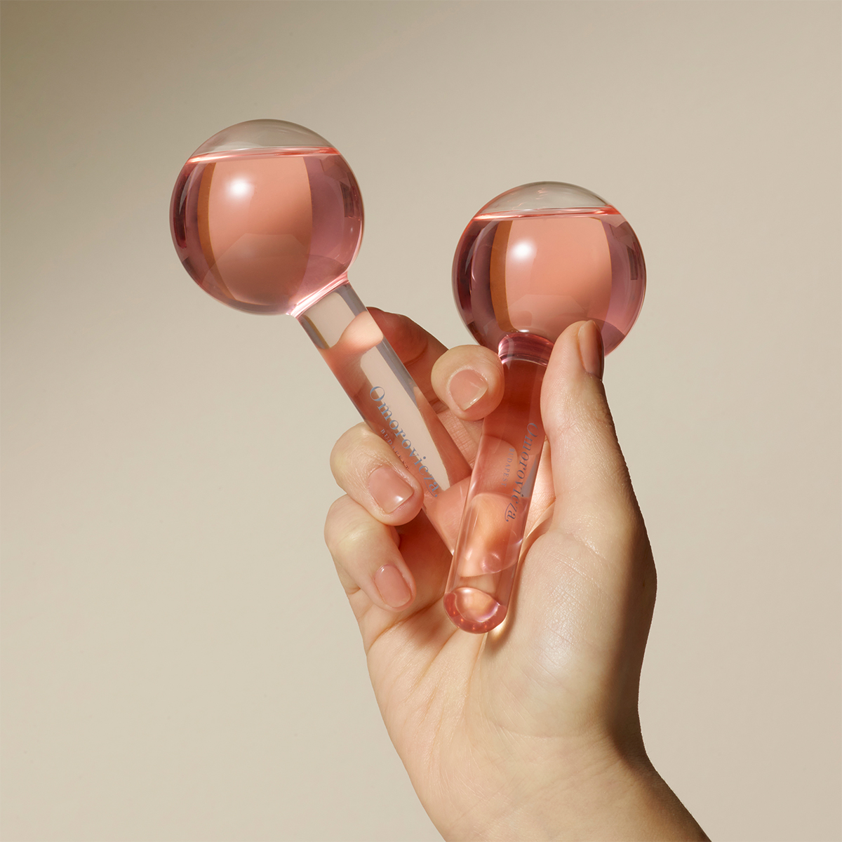 Cooling Derma-Globes (pair) - Pink