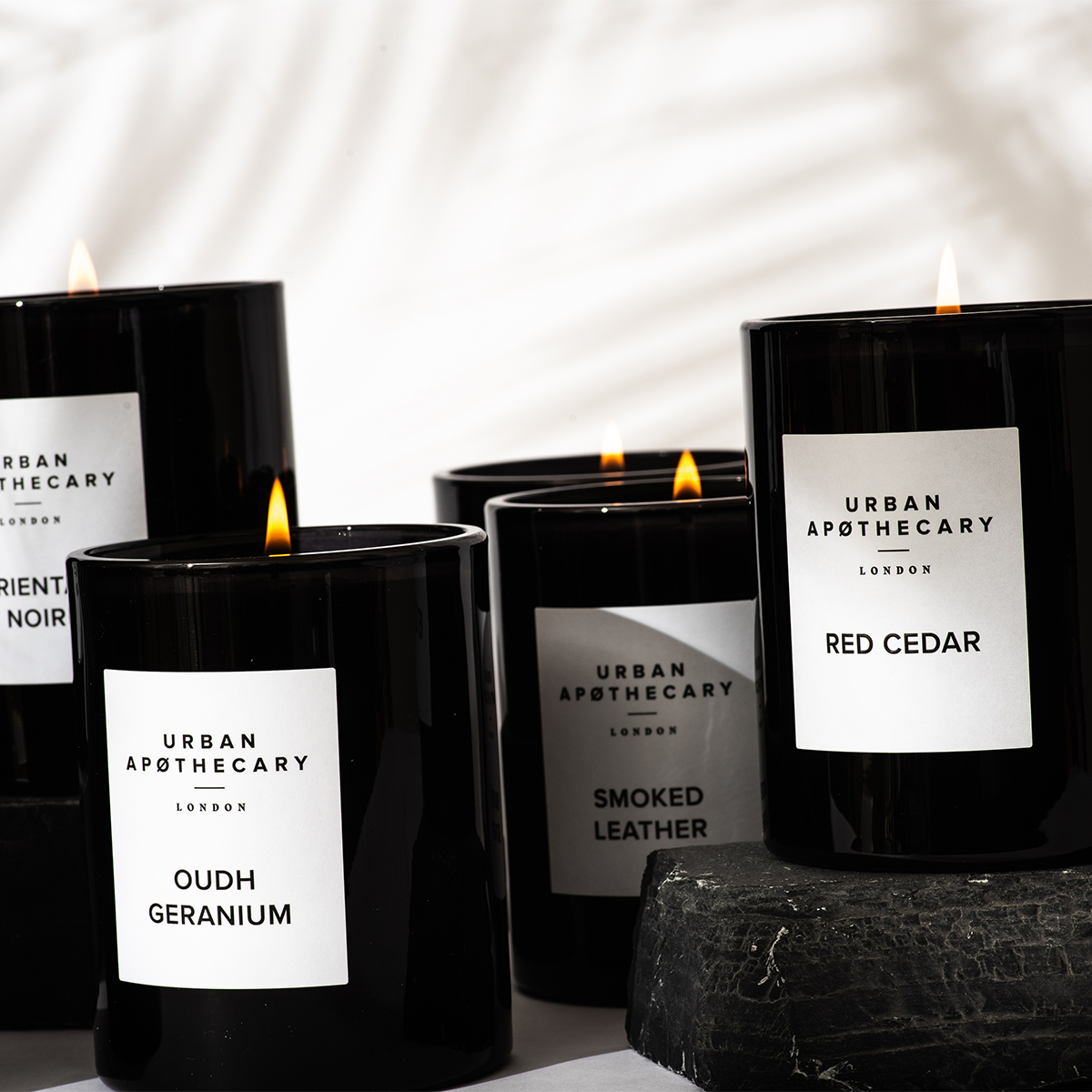 Luxury Boxed Glass Candle - Tuberose Petals