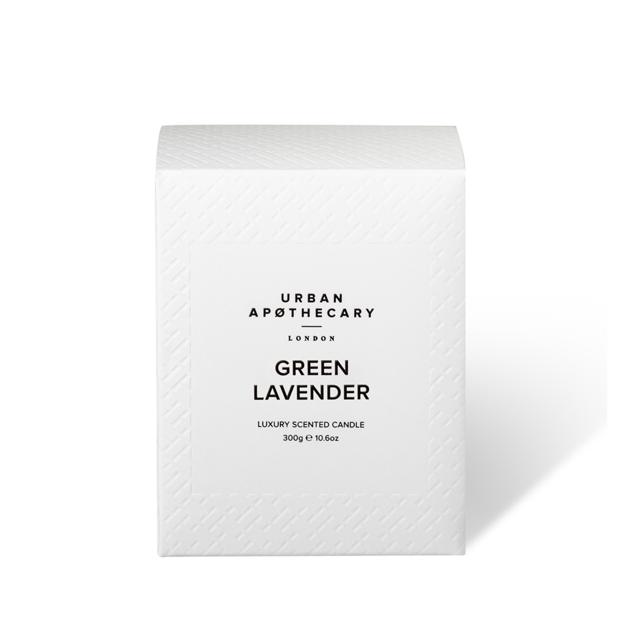 Luxury Boxed Glass Candle - Green Lavender