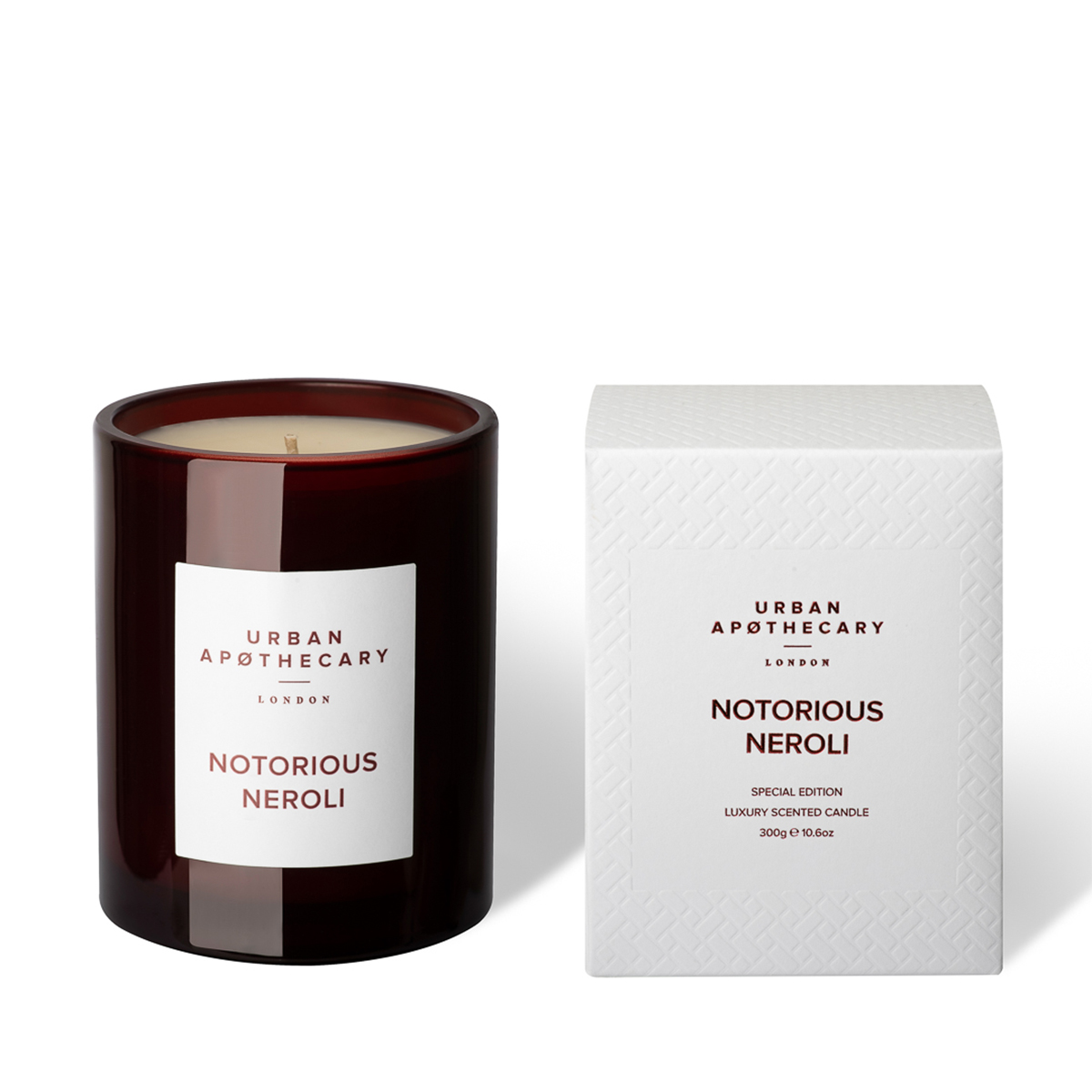 Luxury Boxed Glass Candle - Notorious Neroli