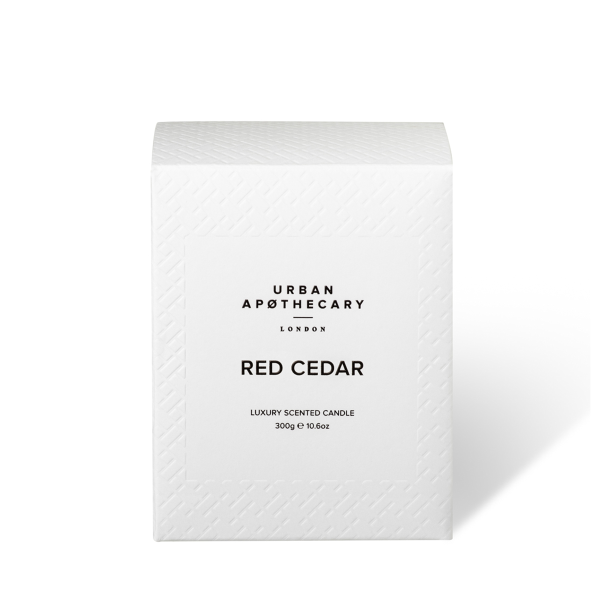 Luxury Boxed Glass Candle - Red Cedar