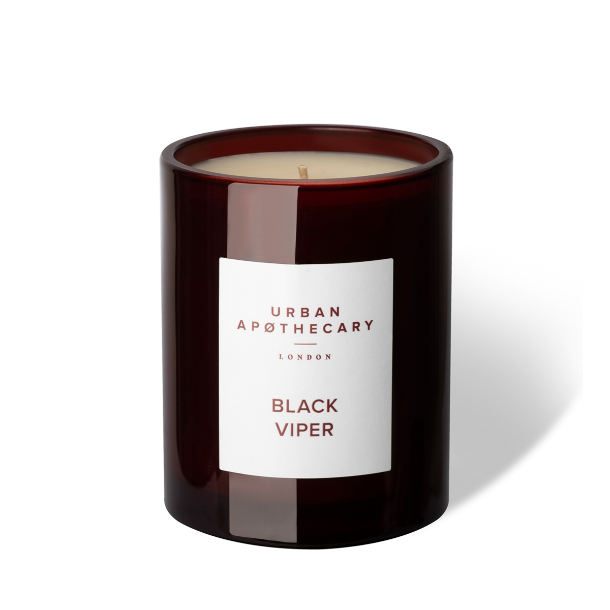 Luxury Boxed Glass Candle - Black Viper