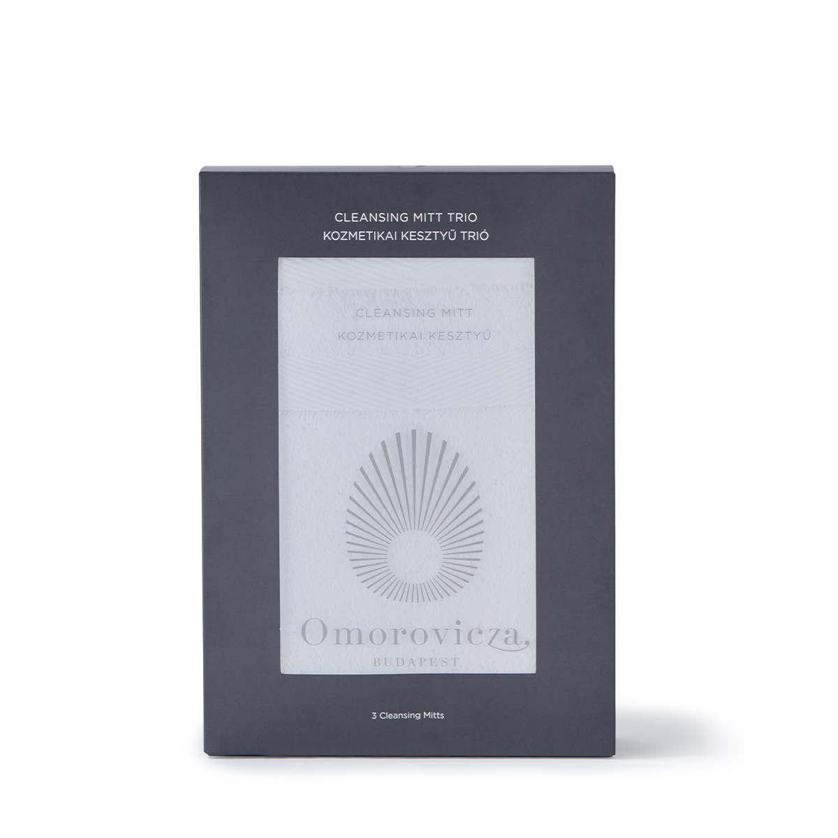 Cleansing Face Mitt Trio (White)