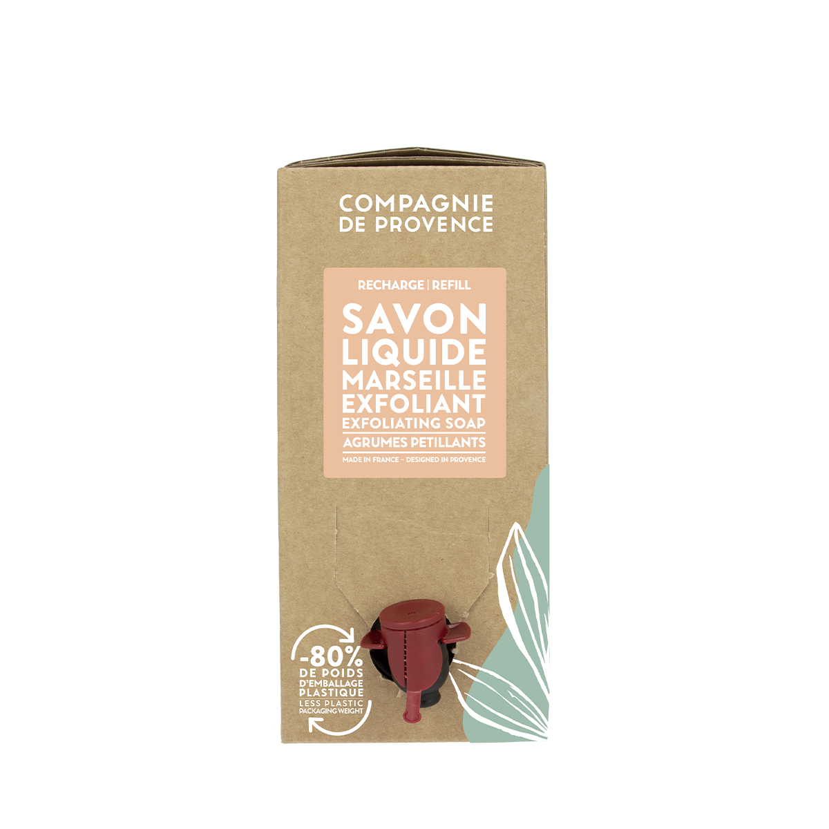 Exfoliating Liquid Soap Marseille Refill