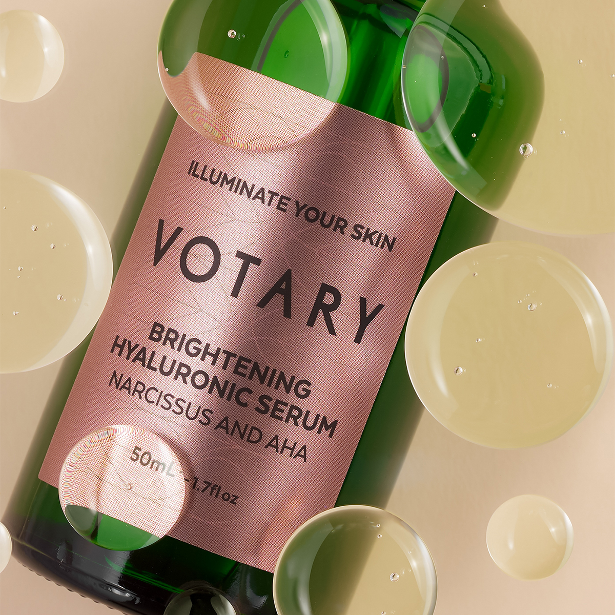 Brightening Hyaluronic Serum - Narcissus and AHAs