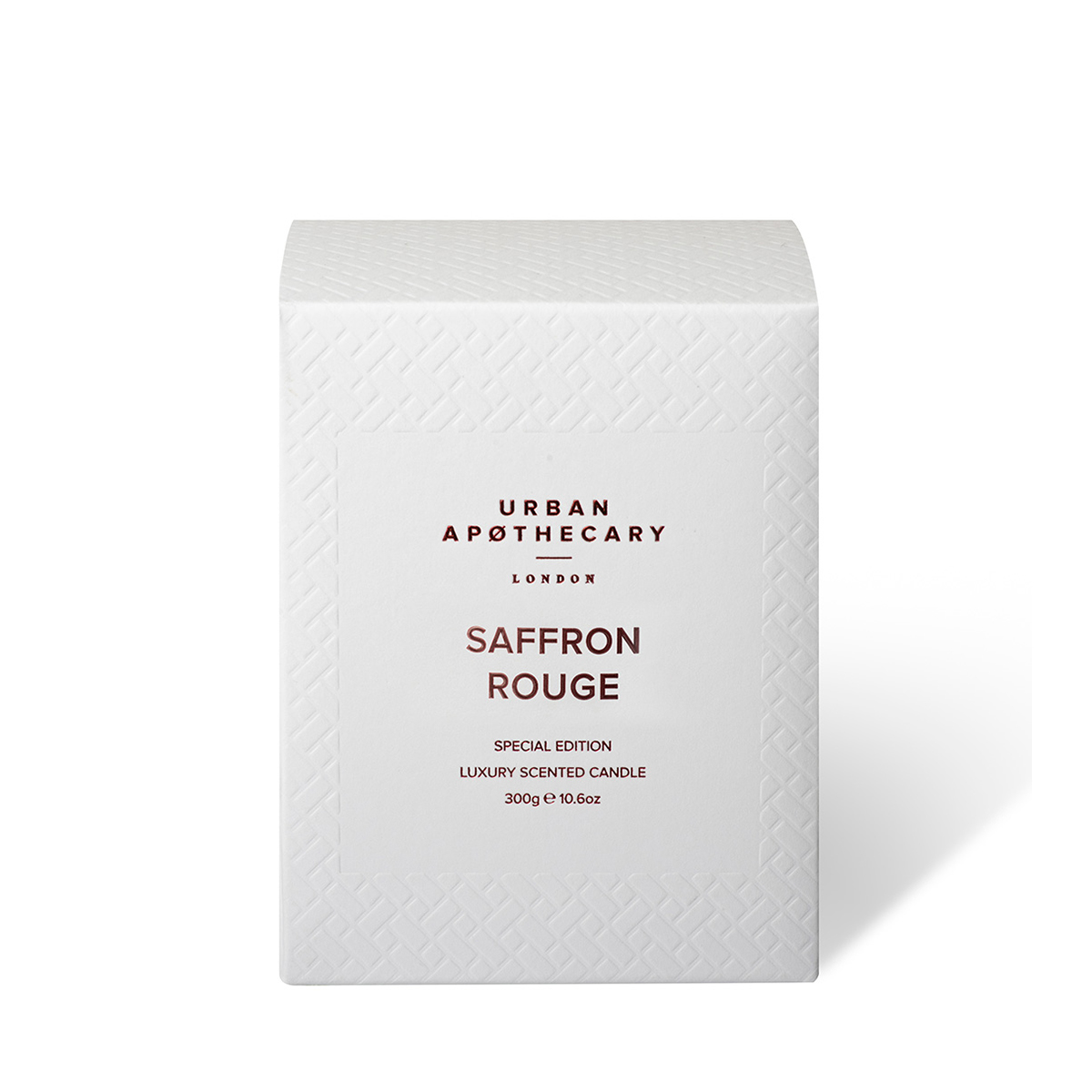 Luxury Boxed Glass Candle - Saffron Rouge